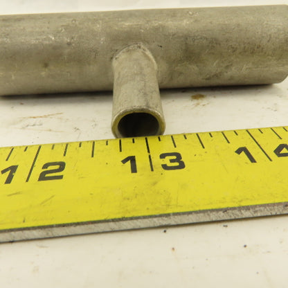 VGCT #6-1/0 x  3/0-500 MCM x  TEE TiN Coated Copper Crimp Fitting Lot Of 8