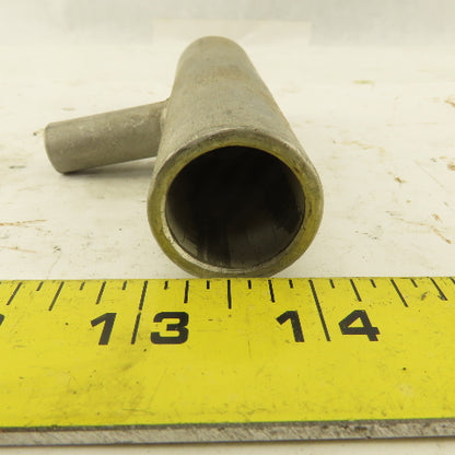 VGCT #6-1/0 x  3/0-500 MCM x  TEE TiN Coated Copper Crimp Fitting Lot Of 8