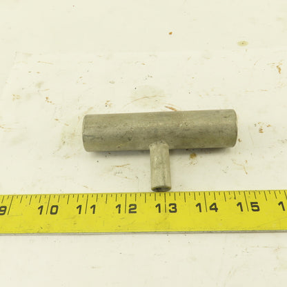 VGCT #6-1/0 x  3/0-500 MCM x  TEE TiN Coated Copper Crimp Fitting Lot Of 8