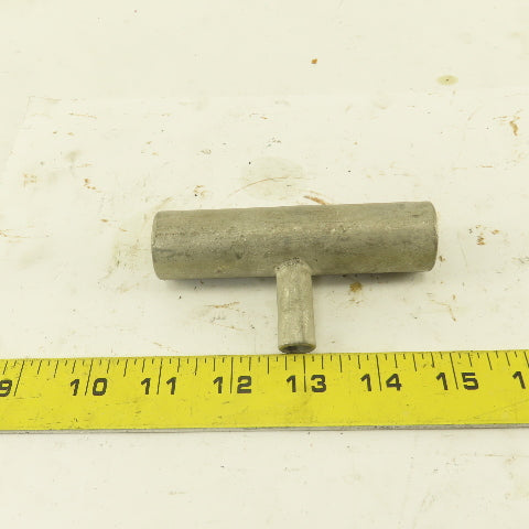 VGCT #6-1/0 x  3/0-500 MCM x  TEE TiN Coated Copper Crimp Fitting Lot Of 8