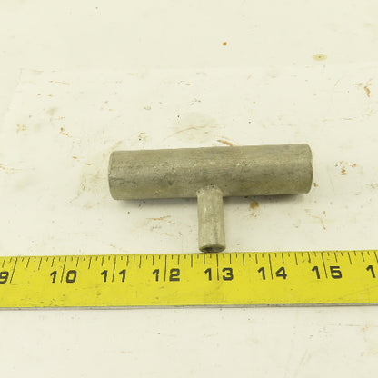 VGCT #6-1/0 x  3/0-500 MCM x  TEE TiN Coated Copper Crimp Fitting Lot Of 8