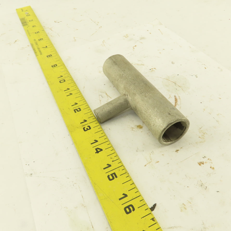 VGCT #6-1/0 x  3/0-500 MCM x  TEE TiN Coated Copper Crimp Fitting Lot Of 8