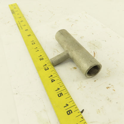 VGCT #6-1/0 x  3/0-500 MCM x  TEE TiN Coated Copper Crimp Fitting Lot Of 8