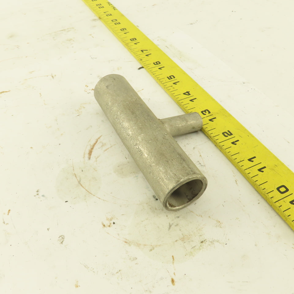 VGCT #6-1/0 x  3/0-500 MCM x  TEE TiN Coated Copper Crimp Fitting Lot Of 8