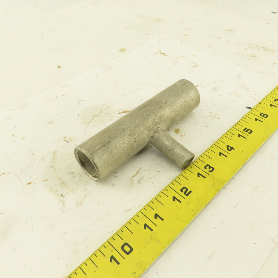 VGCT #6-1/0 x  3/0-500 MCM x  TEE TiN Coated Copper Crimp Fitting Lot Of 8