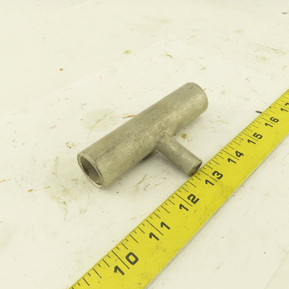 VGCT #6-1/0 x  3/0-500 MCM x  TEE TiN Coated Copper Crimp Fitting Lot Of 8