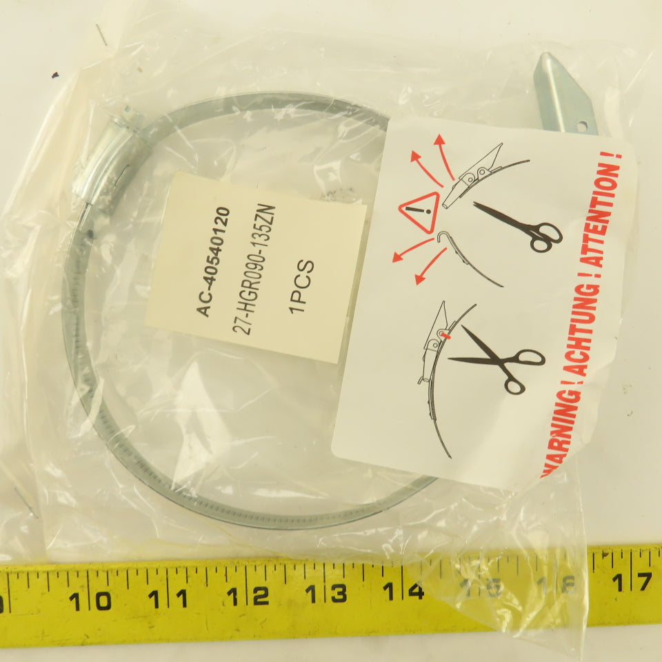 Protex 27-HGR090-135ZN Quick Release Band Clamp 90-135mm Diameter
