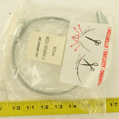 Protex 27-HGR090-135ZN Quick Release Band Clamp 90-135mm Diameter