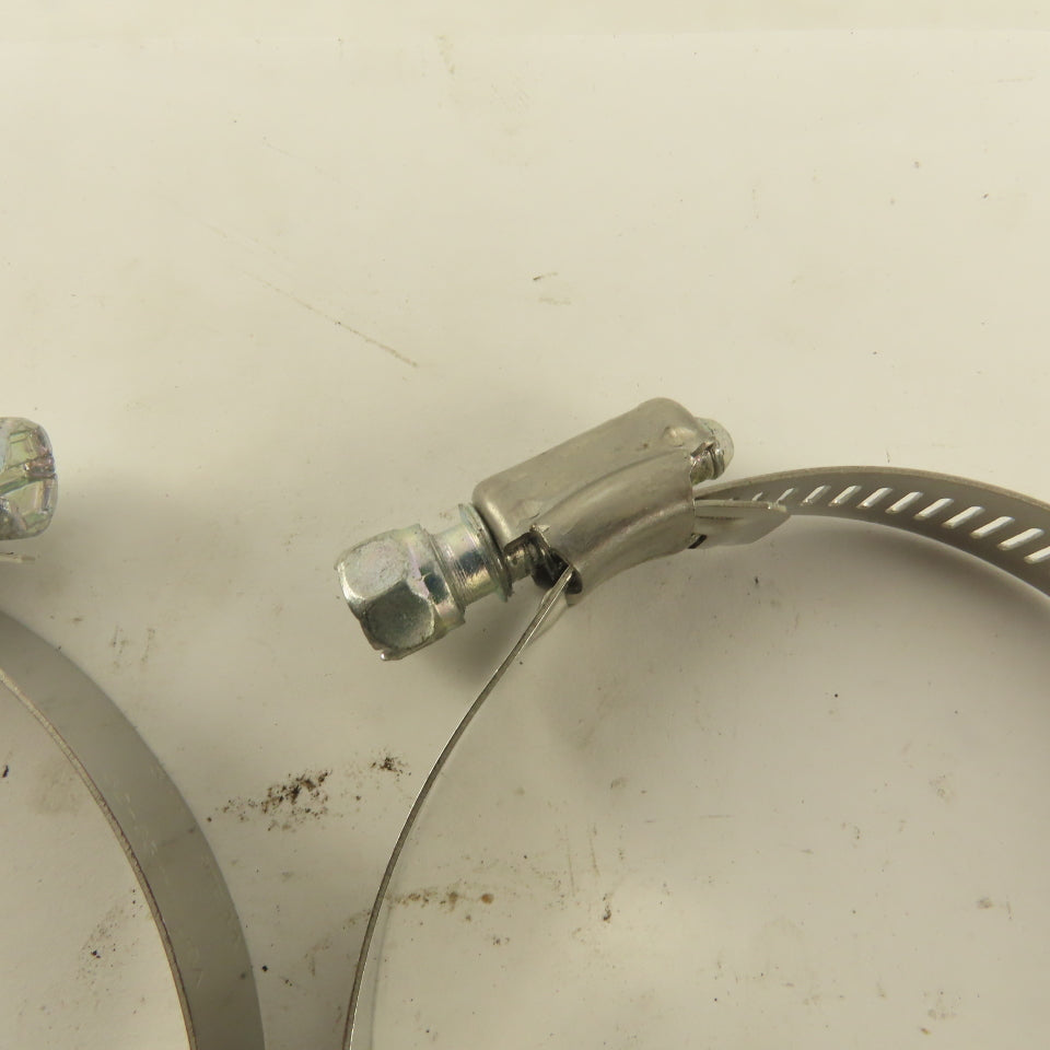 McMaster Carr Stainless Steel Worm Gear Hose Clamps 2-1/4"-3-1/4" Lot Of 18