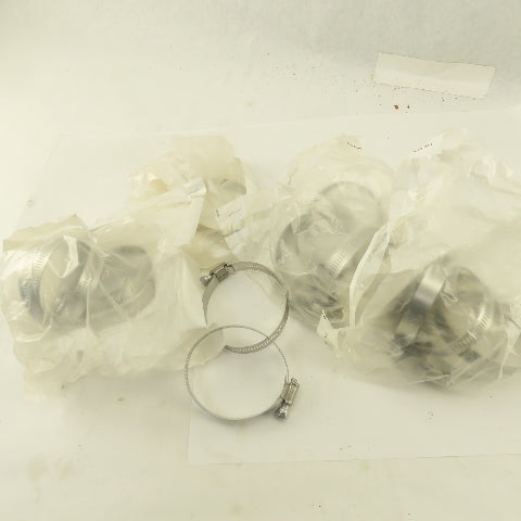 McMaster Carr Stainless Steel Worm Gear Hose Clamps 2-1/4"-3-1/4" Lot Of 18
