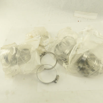McMaster Carr Stainless Steel Worm Gear Hose Clamps 2-1/4"-3-1/4" Lot Of 18