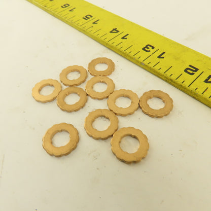 F00RJ02175 Copper Injectors Seal Washer 1.5mm Lot Of 10