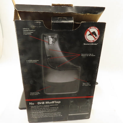 WeatherTech 110009 '08-'10 Ford Super Duty F-250/F-350 Front Mud Flap Kit