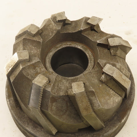 Goddard & Goddard 5" Dia. Left Hand Cut Face End Mill 1-1/2" Arbor