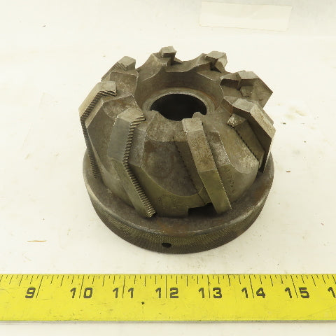 Goddard & Goddard 5" Dia. Left Hand Cut Face End Mill 1-1/2" Arbor