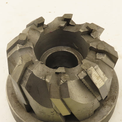 Goddard & Goddard 5" Dia. Left Hand Cut Face End Mill 1-1/2" Arbor Needs Cutters