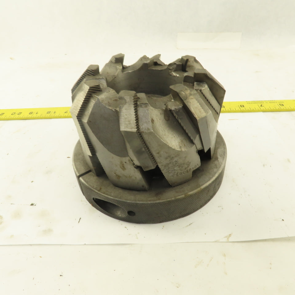 Goddard & Goddard 5" Dia. Left Hand Cut Face End Mill 1-1/2" Arbor Needs Cutters