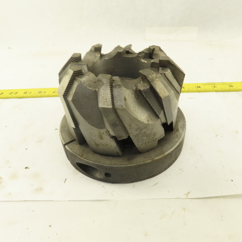 Goddard & Goddard 5" Dia. Left Hand Cut Face End Mill 1-1/2" Arbor Needs Cutters