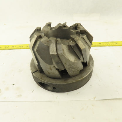 Goddard & Goddard 5" Dia. Left Hand Cut Face End Mill 1-1/2" Arbor Needs Cutters