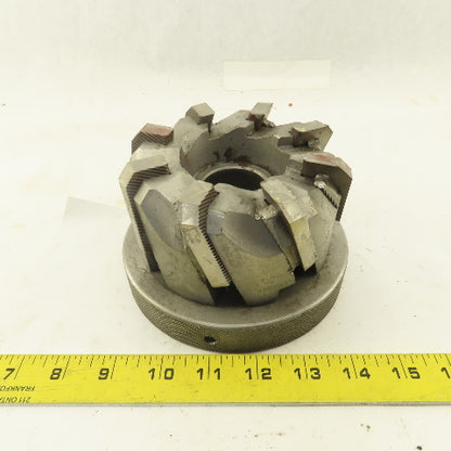Goddard & Goddard 5" Dia. Left Hand Cut Face End Mill 1-1/2" Arbor