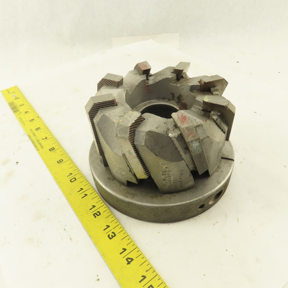 Goddard & Goddard 5" Dia. Left Hand Cut Face End Mill 1-1/2" Arbor