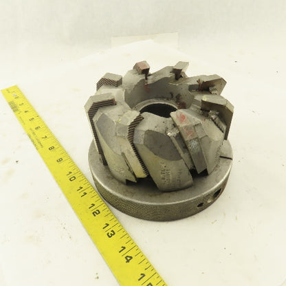 Goddard & Goddard 5" Dia. Left Hand Cut Face End Mill 1-1/2" Arbor