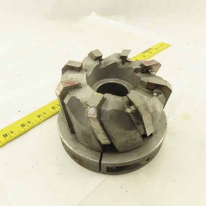 Goddard & Goddard 5" Dia. Left Hand Cut Face End Mill 1-1/2" Arbor