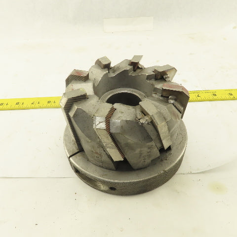 Goddard & Goddard 5" Dia. Left Hand Cut Face End Mill 1-1/2" Arbor