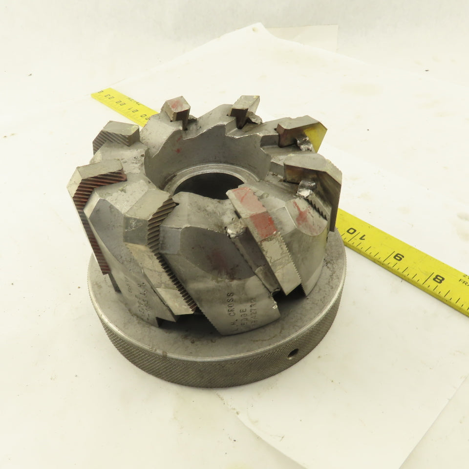 Goddard & Goddard 5" Dia. Left Hand Cut Face End Mill 1-1/2" Arbor