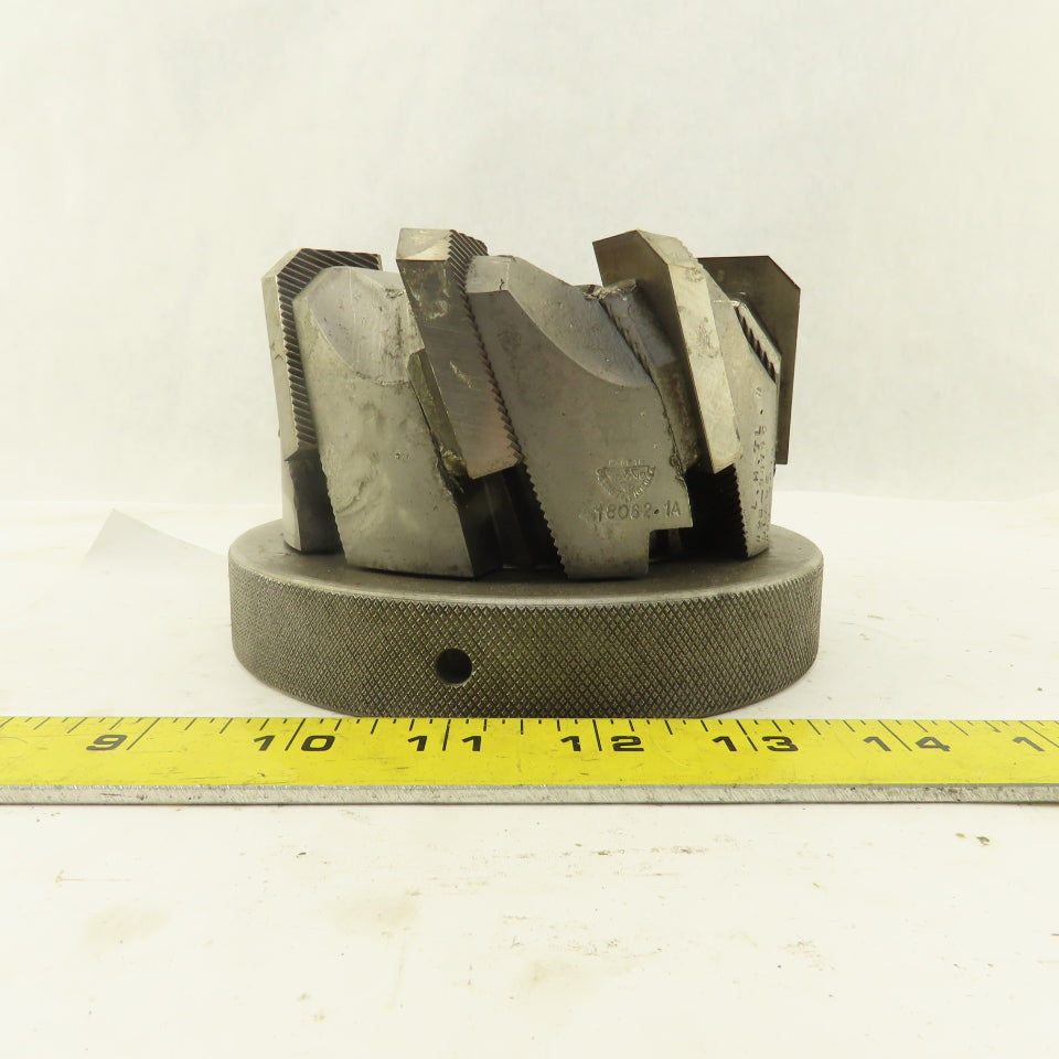Goddard & Goddard 5" Dia. Left Hand Cut Face End Mill 1-1/2" Arbor