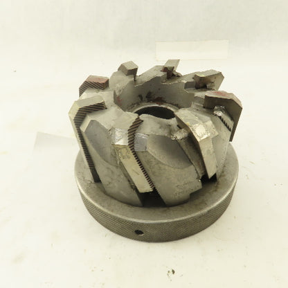 Goddard & Goddard 5" Dia. Left Hand Cut Face End Mill 1-1/2" Arbor