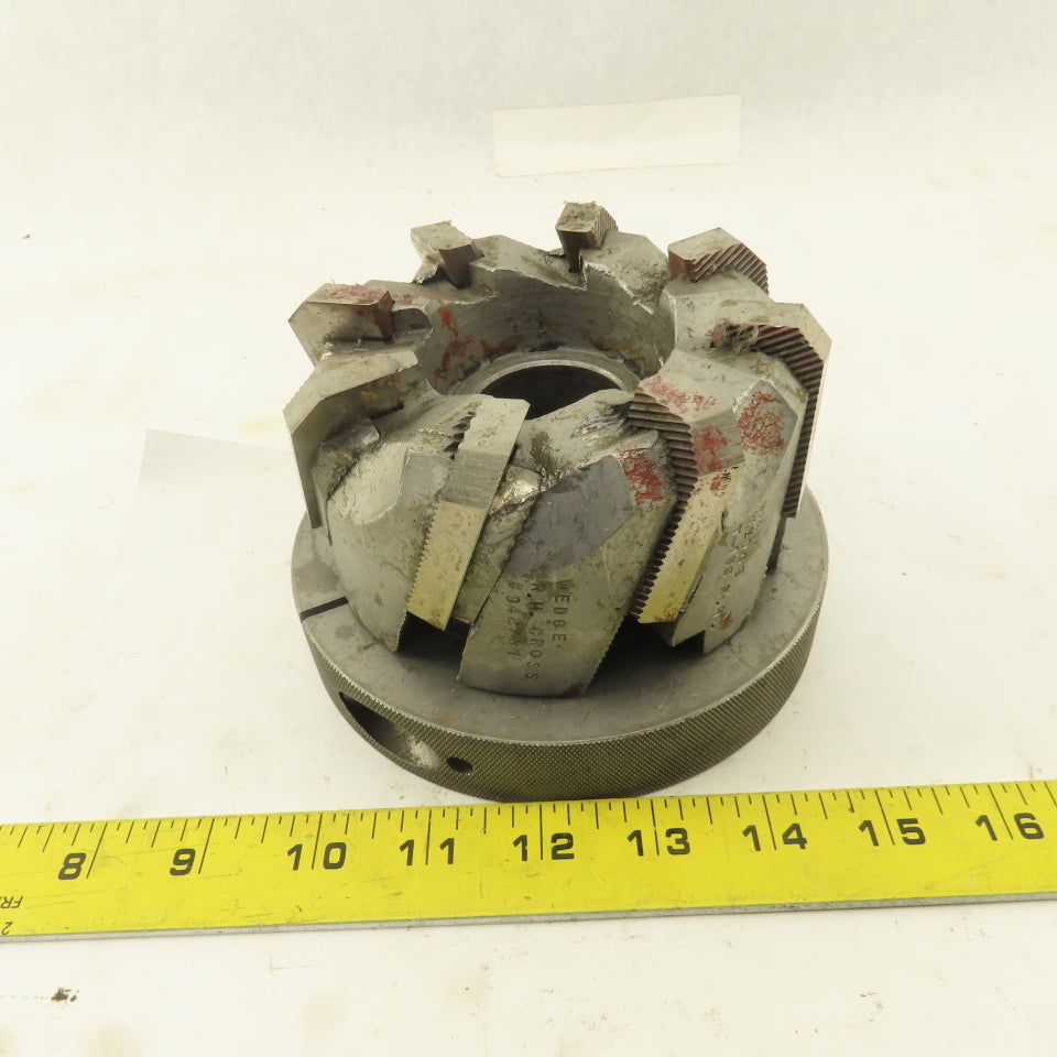 Goddard & Goddard 5" Dia. Right Hand Cut Face End Mill 1-1/2" Arbor