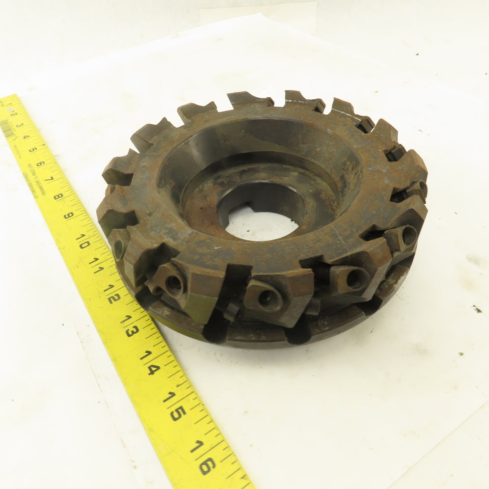 Carboloy R220-13-06.00-CT 6" Dia. Indexing Shell Face Mill 14 Insert 2" Arbor