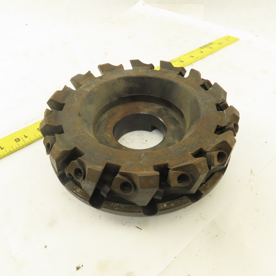 Carboloy R220-13-06.00-CT 6" Dia. Indexing Shell Face Mill 14 Insert 2" Arbor