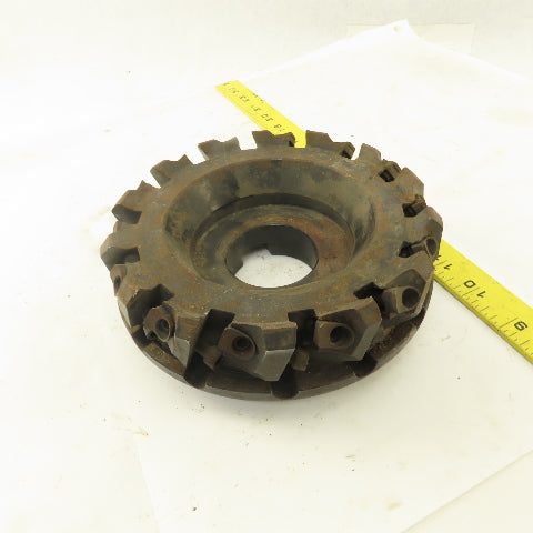 Carboloy R220-13-06.00-CT 6" Dia. Indexing Shell Face Mill 14 Insert 2" Arbor