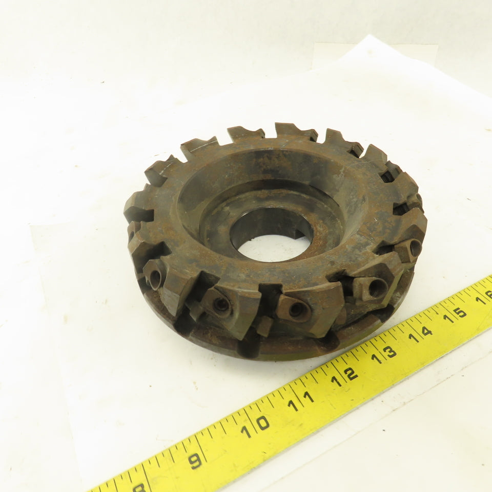 Carboloy R220-13-06.00-CT 6" Dia. Indexing Shell Face Mill 14 Insert 2" Arbor