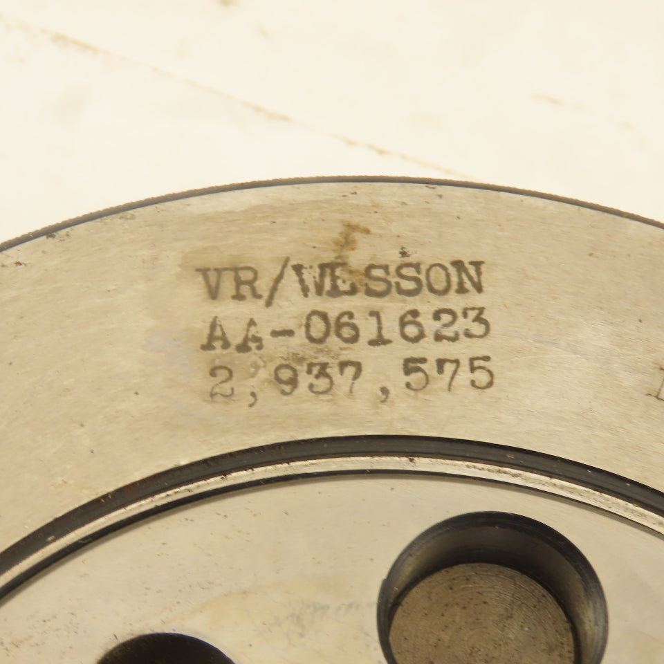 VR/Wesson AA-061623 1-1/2" Arbor Face End Mill Back Plate 5/8" Key