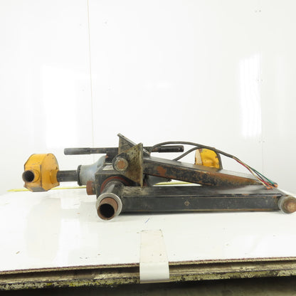 6" Double Ended Grinder Buffer On 4 Point Pivot Arm Assembly