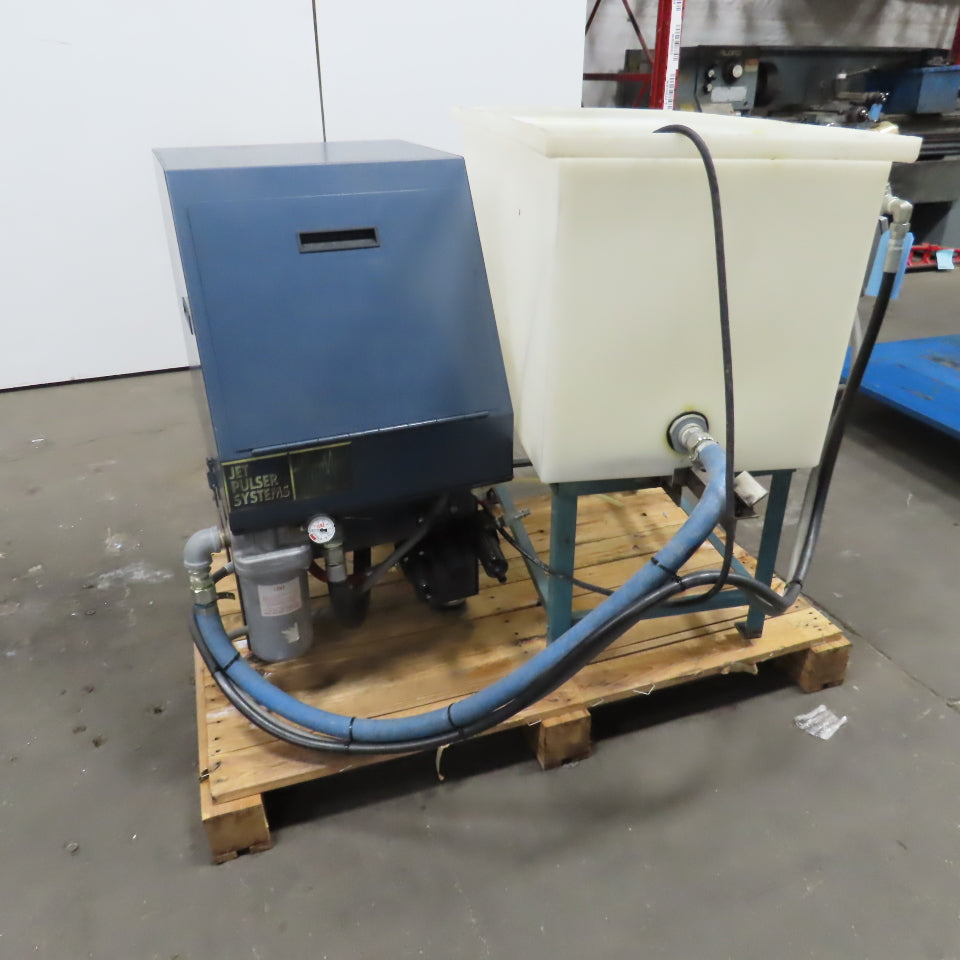 Balcrank 60 Gal 1500 PSI Jet Pump Pulser System Coolant Filtration Reclaiming