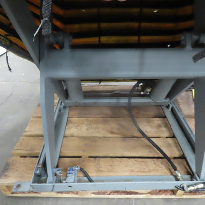 3000LB Hydraulic Scissor Lift Table 72x42" W/30° Tilt 15 to 50" Lift 3Phase