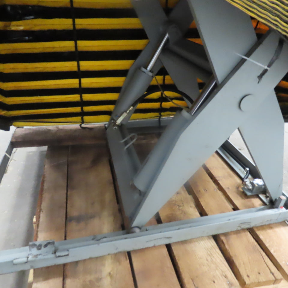 3000LB Hydraulic Scissor Lift Table 72x42" W/30° Tilt 15 to 50" Lift 3Phase