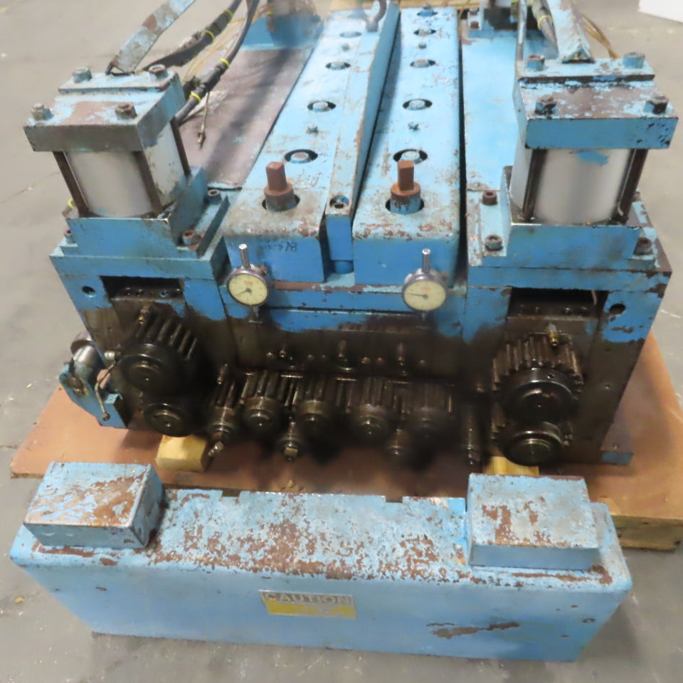 36" Wide  Decoiler Power Coil Feeder & Straightner