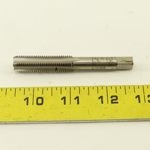 Besly X-Press M12x1.5 Left Hand 2 Flute Straight Bottoming Hand Tap