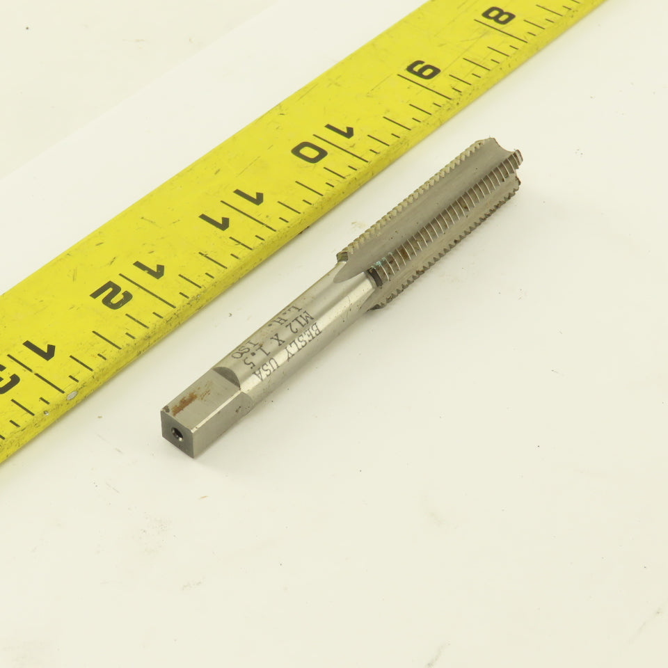 Besly X-Press M12x1.5 Left Hand 2 Flute Straight Bottoming Hand Tap