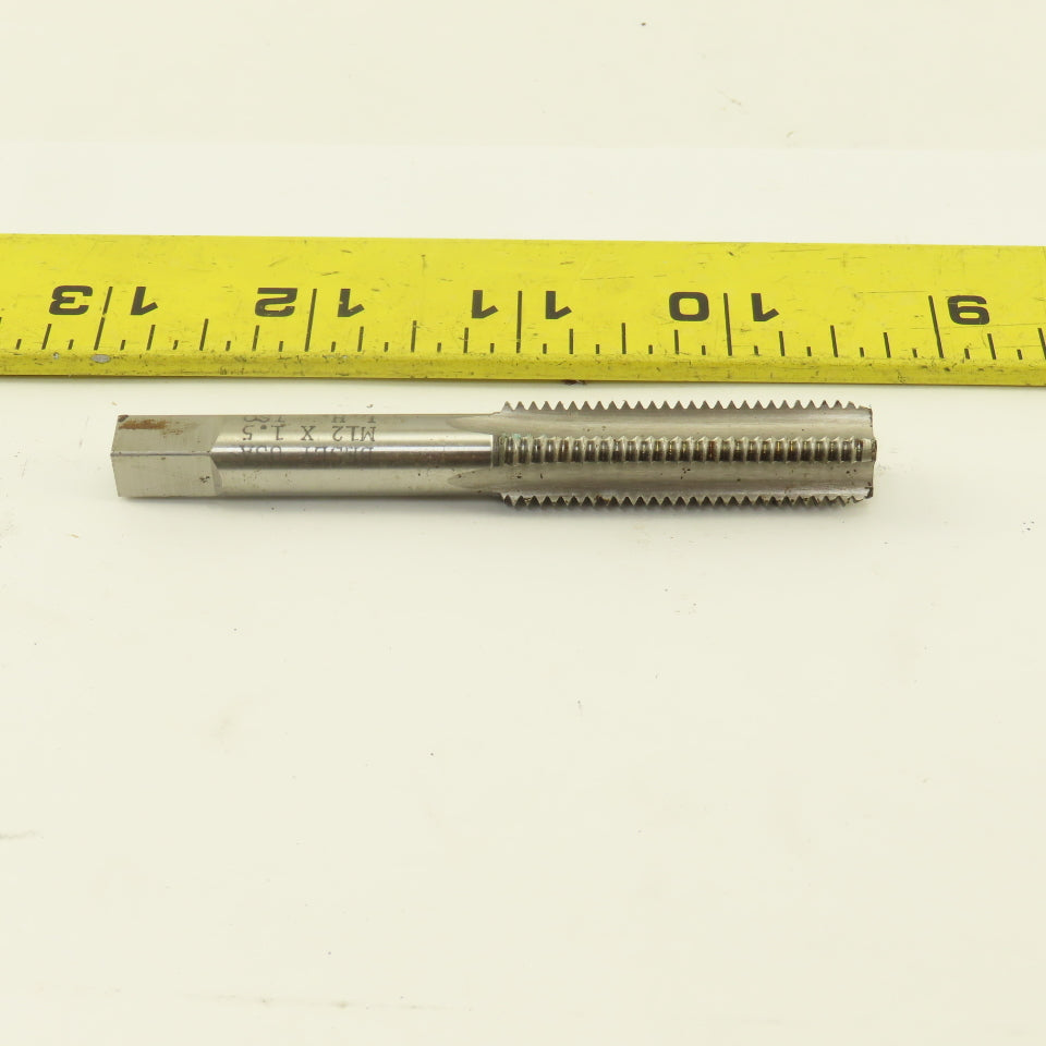 Besly X-Press M12x1.5 Left Hand 2 Flute Straight Bottoming Hand Tap