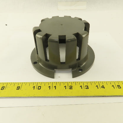 5-1/2" Flange Mount Thermoplastic Roof Drain Guard 2-3/4" Tall