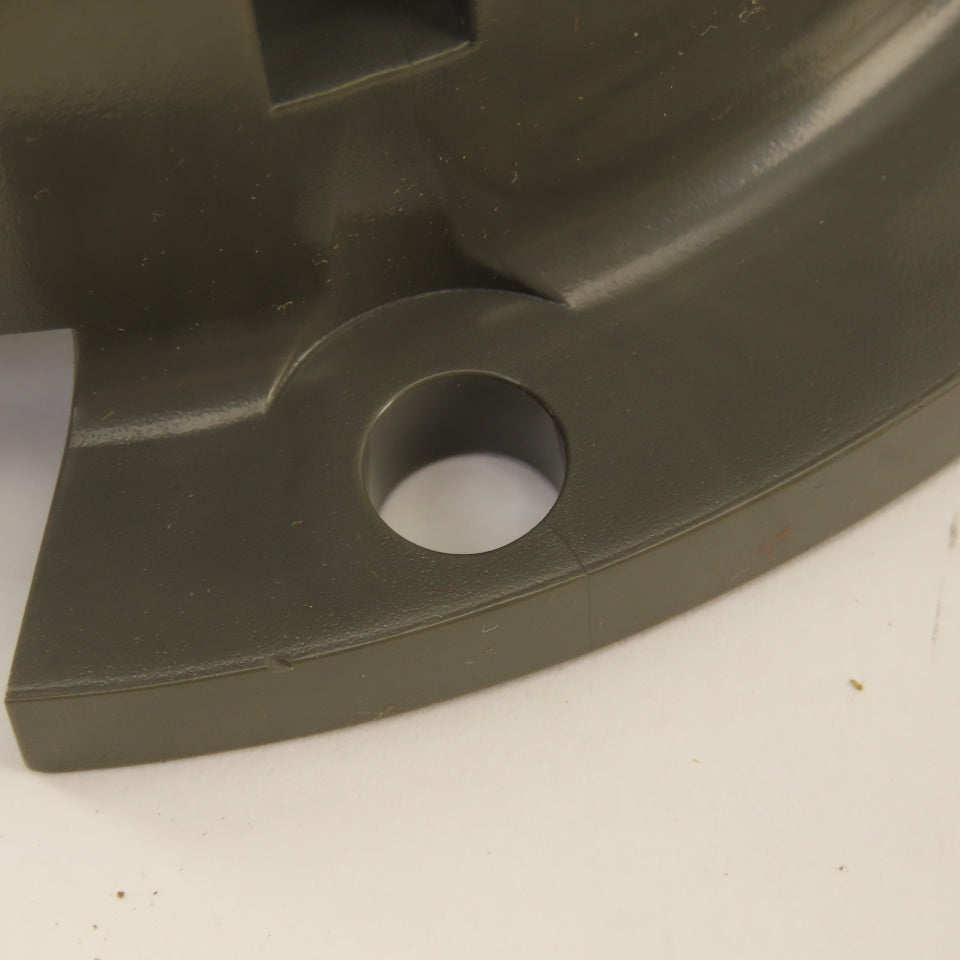 5-1/2" Flange Mount Thermoplastic Roof Drain Guard 2-3/4" Tall