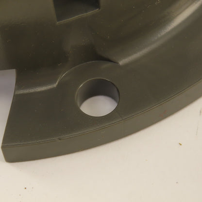 5-1/2" Flange Mount Thermoplastic Roof Drain Guard 2-3/4" Tall
