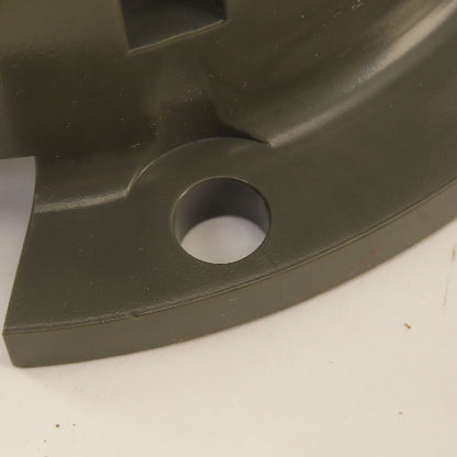 5-1/2" Flange Mount Thermoplastic Roof Drain Guard 2-3/4" Tall