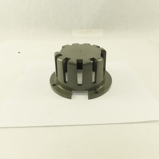 5-1/2" Flange Mount Thermoplastic Roof Drain Guard 2-3/4" Tall